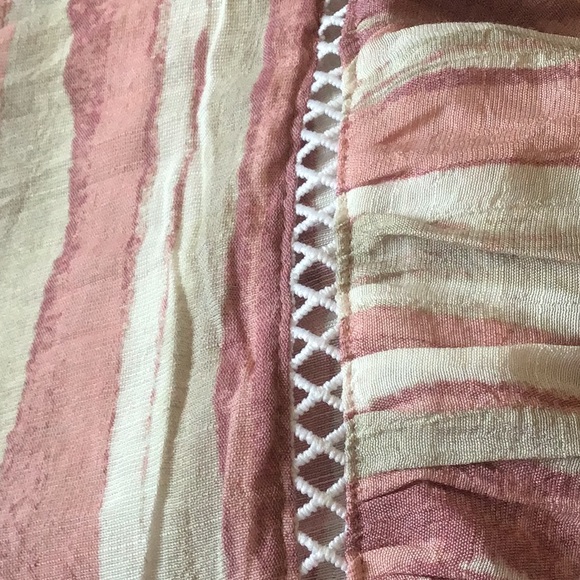 🌻NWT ROBERT LOUIS 1X CANDY STRIPES BABY DOLL TOP - Picture 14 of 14